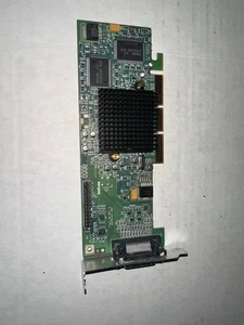 LOW PROFILE / SFF DUAL MONITOR MATROX G55MADDA32DBF G550 32MB AGP GRAPHICS CARD - Picture 1 of 5