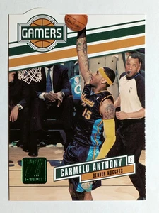 2010-11 Donruss Gamers Die Cuts Emerald #14 Carmelo Anthony - Picture 1 of 2