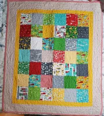 señales de tráfico colcha bebé niño Foto 1 de 4