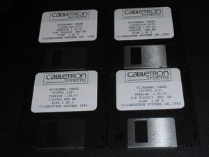 Cabletron Systems Micrommac Image, Set of 4 Floppy Discs. Ver. 1.05.01 (1995) - Picture 1 of 2