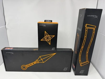 ✅New Sealed✅ HyperX Pulsefire Haste Naruto Ed Mouse+Pad+Alloy Origins Keyboard - Image 1 of 4