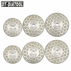 2 Stück 4 "-5" galvanisch beschichtete Diamantschneiden Schleifscheiben Sägeblatt Granit Marmor - Bild 1 von 15