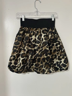 Minifalda para mujer A.Byer estampado animal satinado bohemia chic romántica pequeña  Foto 1 de 4