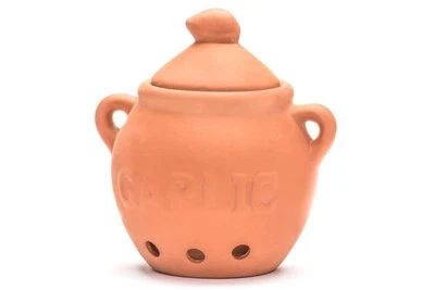 Fox Run Garlic Keeper, Terra Cotta - Image 1 of 4