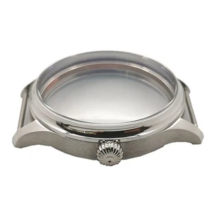 2021 Stainless Steel Waterproof Watch Case For ETA6497/6498 Watch Movement Parts - Picture 1 of 10