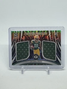 Parche Panini Spectra Jayden Reed Rising Rookie 2023/60 RC Packers - Imagen 1 de 2