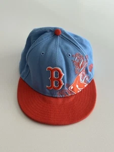 Boston Red Sox New Era 59FIFTY Gorra Gráfica - Ajustada Talla 7 1/4 Azul Claro - Imagen 1 de 12