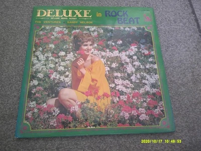 THE VENTURES SANDY NELSON Deluxe In Rock Beat & BOOK 1970 Japan LIBERTY   EX+ - Image 1 of 4