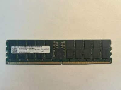 Micron 128GB MTC40F2047S1RC64BBX-MWFF (ES) PC5-6400B 2Rx4 DDR5 EC8 RDIMM - Image 1 of 4