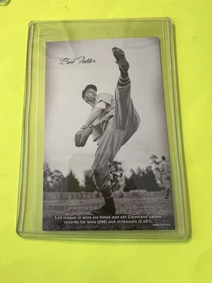 Panini Golden Age Box Topper Exhibit 2013 Bob Feller #35 Salón de la fama Indios Foto 1 de 2