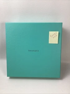 Tiffany & Co Präsentation Med Blau Box für Teller, Einsatz, Seidenpapier 9,5”x9,5” - Bild 1 von 15