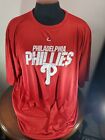 Philadelphia Phillies Tshirt Mens 3XT Majestic MULTICOLOR Polyester Wicking MLB
