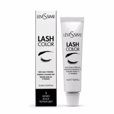 Lash Color Long Lasting Eyelashes & Brow Tint Dye Levissime 15 ml Made In Spain - Image 1 of 4