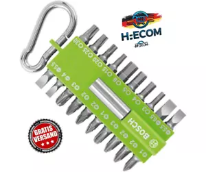 21-tlg. Schrauberbit-Set– Mit Universal-Bithalter & Karabiner, für Akkuschrauber - Bild 1 von 6