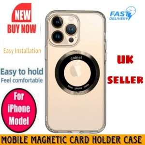 Mag Safe Cover For Apple iPhone 14 Max 13 13 Pro Max Magnetic Clear Phone Case - Picture 1 of 3