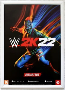 WWE 2K 22 RARE PS5 XBOX SERIES X 42cm x 59cm Promotional Poster - Picture 1 of 1