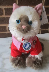 Build A Bear Ragdoll Cat !! -Siamese Himalayan-Pet Shirt/S.St. Animal Pinback - Picture 1 of 8