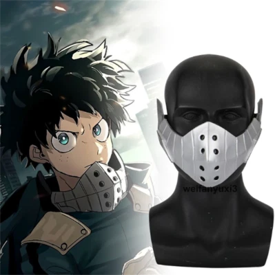 My Hero Academia Izuku Midoriya Deku Máscara de Resina Halloween Juegos con disfraces Accesorios Regalo NUEVO Foto 1 de 4