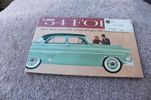 1954 Ford Brochure 26 pages, Full Line - Picture 1 of 9