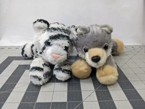 Lote de Peluche Aurora Tigre Siberiano Husky Lobo Perro 2021 2018 Juguete de Peluche - Imagen 1 de 8