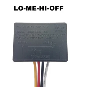 Zing Ear TP-01/01F ZH Interruptor de luz táctil de encendido/apagado Lámpara Controlador Módulo Sensor - Imagen 1 de 8