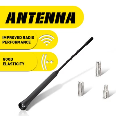 Mástil de antena negro Power Radio AM/FM para KIA SPECTRA 2000-2009 nuevo 9" pulgadas Foto 1 de 4