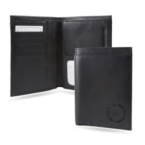 Boston NBA Celtics Black Leather Traveling Bilfold Wallet w/ RFID Blocking- 14 - Picture 1 of 6