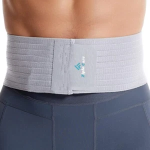 Ziplocare Umbilical New Hernia Belt for Men and Women/Abdominal Support Binder - Picture 1 of 7