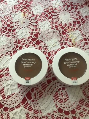 Neutrogena Skinclearing Mineral Powder, Chestnut 135,  0.38 oz - 2 PACK - Image 1 of 4