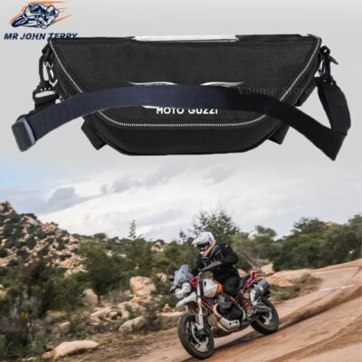 For Moto Guzzi V85TT V9  V85 TT / Waterproof And Dustproof Handlebar Storage Bag Foto 1 de 4