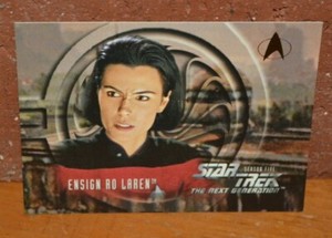 STAR TREK THE NEXT GENERATION TRADING CARD 523 RO LAREN MICHELLE FORBES