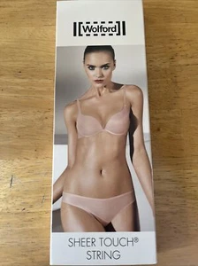 Wolford Sheer Touch Thomg Underwear L NIB - Picture 1 of 5