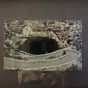 Nuevo México Entrada Natural Cavernas de Carlsbad 1958 Correo Pre-1980 Postal CROMADA - Imagen 1 de 6