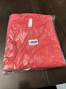 Bella + Canvas Unisex Red Heather Long-Sleeve Hoodie XL New Heart Walk Logo - Picture 1 of 5