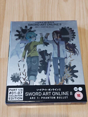 Sword Art Online II 2 Collector's Edition Part 1 (Blu-ray & DVD) Brand New - Image 1 of 2