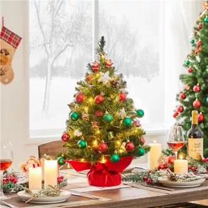 60 cm Mini Künstlicher Weihnachtsbaum Kunstbaum Tannenbaum Dekobaum Christbaum - Bild 1 von 11