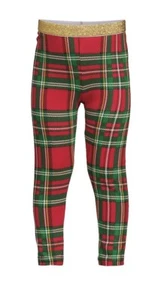 Holiday Time Toddler Girl Christmas Leggings Size 12M NEW - Picture 1 of 3