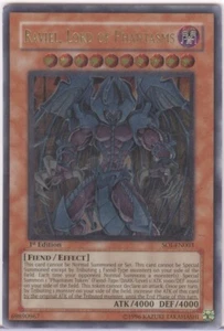 YU-GI-OH RAVIEL, LORD OF PHANTASMS 1ST EDITION ULTIMATE RARE #SOI-EN003! - Picture 1 of 2