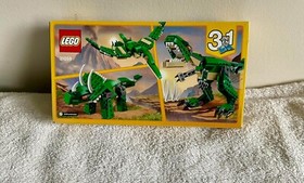 LEGO Creator 3in1 Dinosaur Set T. rex Triceratops Pterodactyl 31058 Gift