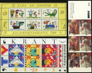 NETHERLANDS #B682b #B676b #B720 Semi Postal Stamp Sheet Collection EUROPE MNH - Picture 1 of 1