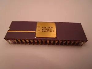 Vintage Mostek MK3850P-3 "F8" 8-Bit Mikroprozessor CPU Sammlerstück Keramik NOS - Bild 1 von 7
