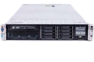 HP ProLiant DL380p G8 2x Xeon E5-2650 16CORE 128gb RAM 2XSSD 2x Sas HD GEN8 10gb - Picture 1 of 11