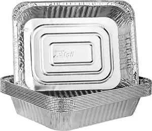Disposable 9 X 13 Aluminum Foil Pans Half Size Deep Steam Table Bakeware - Cookw - Picture 1 of 7