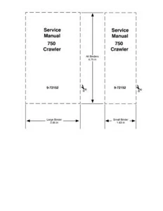 ESTUCHE 750 CRAWLER MANUAL DE SERVICIO COMPLETO - Imagen 1 de 1