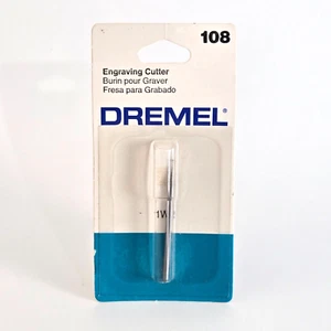 Dremel 108 Gravur Fräser Bit 3/32 Zoll 2,4 mm Brandneu 5000108 - Bild 1 von 2
