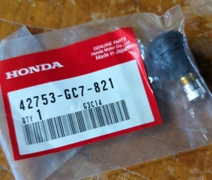 NEW Genuine Honda Valve Stem '83-88 ATC350 TRX125 GL1200 VF750 VT1100 VT700 rear - Picture 1 of 3