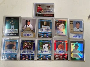 MLB 11 Signed Card Baseball HENN Lipka JENKINS Smyly HALL Beckett BECKHAM Rookie - Picture 1 of 23