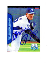 Michael Bienlien 2023 West Michigan Whitecaps signed autograph baseball card
