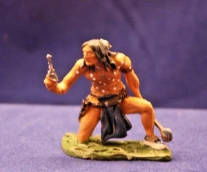 "Crazy Horse", Hobby & Work**Zinn**handbemalt*unbespielt** - Picture 1 of 2