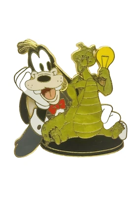 Disney Pin 2014 WDW EPCOT Imagination Gala Goofy & Figment LE 1000 HTF Exclusive - Изображение 1 из 3